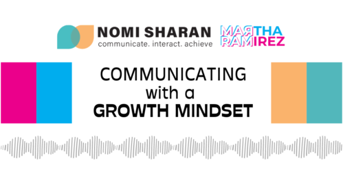 Communicating with a growth mindset